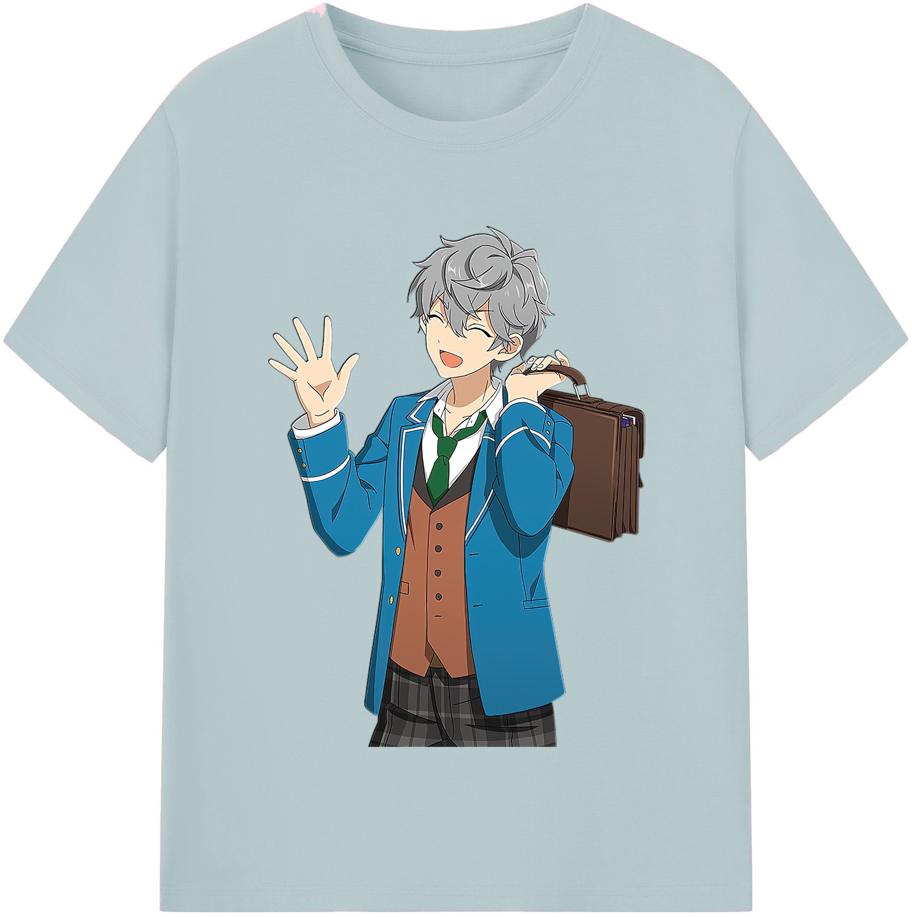 （画像用） あんさんぶるスターズ! Ensemble Stars 綿100％半袖Tシャツ（フロントプリント）